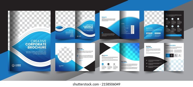 Corporate Company Profile Brochure Annual Report Booklet Business Proposal Layout Concept Design

