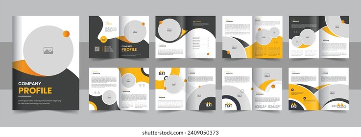 Corporate company profile brochure, company profile, annual report, brochures, flyers, presentations, leaflet, magazine layout