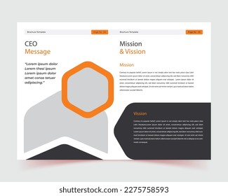 corporate company profile brochure template design, social media post, any book cover design, any template vector, cover vector design, big school admission banner