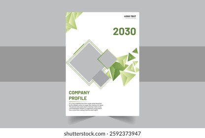Corporate Company Profile flyer design template