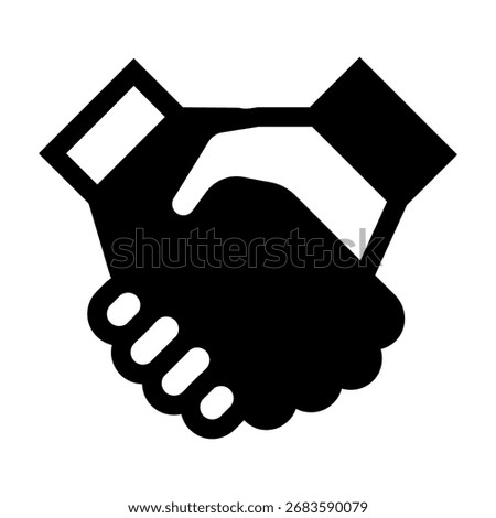 Corporate Cooperation People Solid Fill Icon