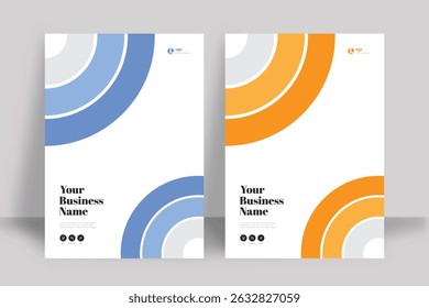 Corporate Cover Design Template in A4. Can be adapt to Flyer, Brochure, Annual Report, Magazine, Presentation, Banner, Poster