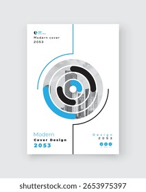 Corporate cover design template in A4. Can be use to Brochure, Annual Report, Magazine, Flyer, Poster
