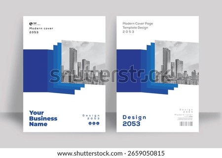 Corporate cover design template in A4. Can be use to Brochure, Annual Report, Magazine, Flyer, Poster