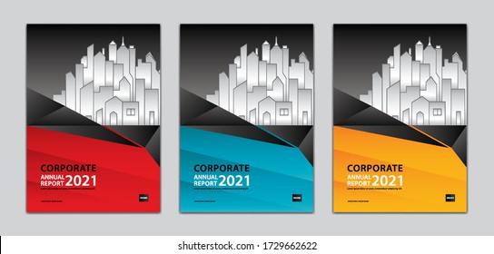 Corporate cover design template Can be adapt to annual report, presentation, Portfolio, business brochure flyer, book cover, poster, banner, website. abstract background. a4 size