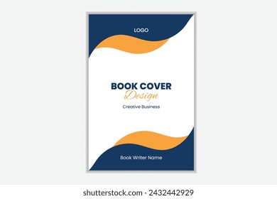 Corporate Creative Book Cover Design Einzigartige Vorlage.