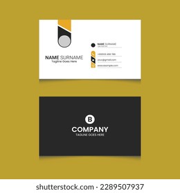 Corporate and creative business card design