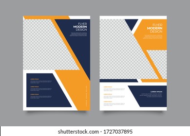 Corporate Creative Business Flyer brochure design, size A4 template, creative leaflet, trend cover geometric, agency flyer