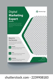 corporate and creative flyer design template