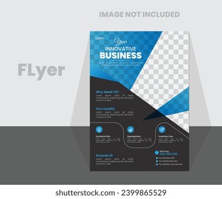 corporate creative modern flyer design template