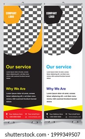 Corporate Creative x stand, x banner Design Template