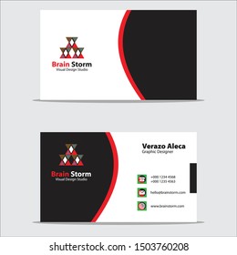 Corporate Design Business Card Vector