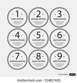 Corporate design template on white background. Useful for advertising, presentations and web design.