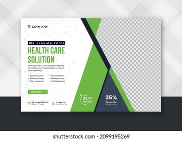Corporate Digital marketing Banner post promotion and corporate social media post template