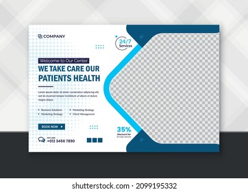 Corporate Digital marketing Banner post promotion and corporate social media post template