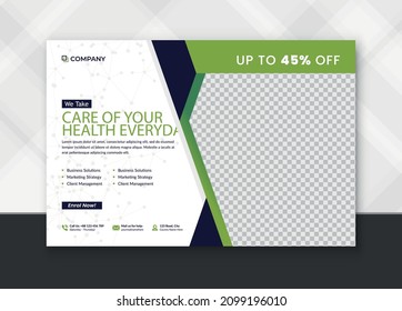 Corporate Digital marketing Banner post promotion and corporate social media post template