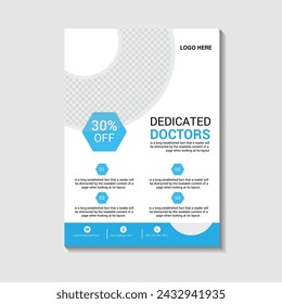 corporate doctor flyer design template