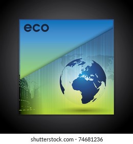 Carpeta ecológica corporativa