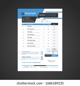 Corporate & Elegant Business Invoice Template 