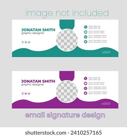 corporate email signature design template