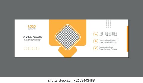 CORPORATE EMAIL SIGNATURE DESIGN TEMPLATE