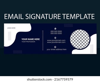 corporate email signature template design personal footer banner set modern creative minimal address layout identity minimalist web sryle branding