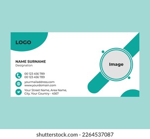 Corporate E-mail Signature Templet Design