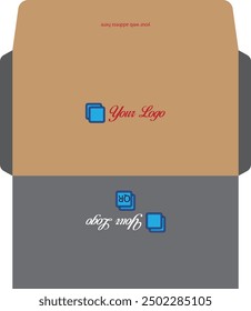 CORPORATE ENVELOP With print ready eps file and bleeding area