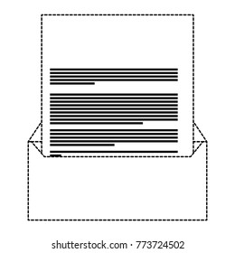 corporate envelope and document letter stationery blank