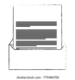 corporate envelope and document letter stationery blank