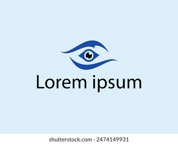 Corporate Eye Care vector logo design
