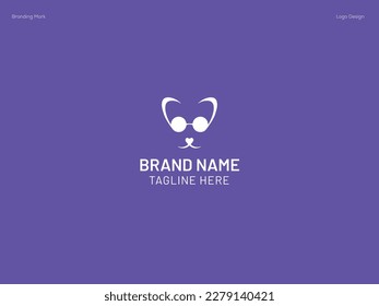 vector de diseño de logotipo de cara corporativa