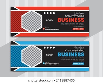 Corporate Facebook Cover Design Template