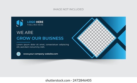 Corporate facebook cover template design