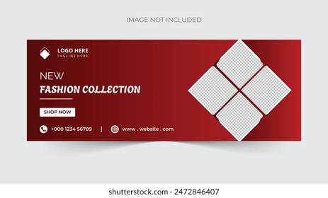 Corporate facebook cover template design