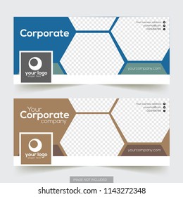 Corporate facebook timeline cover design