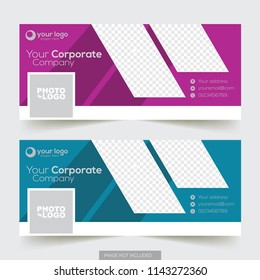 Corporate facebook timeline cover design