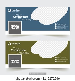 Corporate facebook timeline cover design