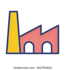 Relleno corporativo dentro de un icono vector que puede fácilmente modificar o editar 
