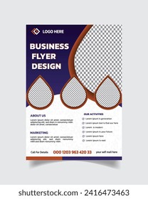Corporate Flyer and Agency Poster A4 Professional Corporate Business Flyer