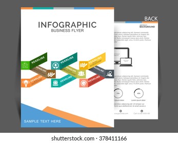 Corporate flyer, Banner, e mailer design template, Vector graphic can be use for print and publication. eps10