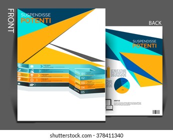 Corporate flyer, Banner, e mailer design template, Vector graphic can be use for print and publication. eps10