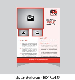 Corporate flyer, flyer for Business.