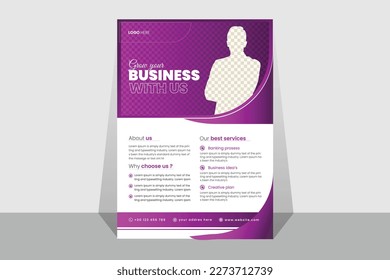 corporate flyer business flyer ,layout design, company, agency,a4 ,cover, liflet's, it company, unique, modran, stylish, creative, clean , minimal 