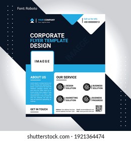Corporate Flyer Business Template with Unique design