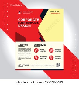 Corporate Flyer Business Template with Unique design