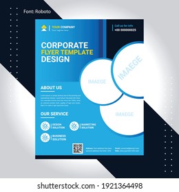 Corporate Flyer Business Template with Unique design