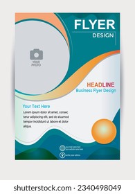 Corporate Flyer Cover Design Template