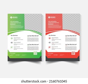 Corporate Flyer creative design template