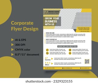 Corporate Flyer Design

8.5" and 11" Document
CMYK Colour
300 DPI Resolution